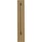 Ekena Millwork 3 1/8"W x 10"D x 18"H Extra Large Rockport Wood Corbel, Cherry CORW03X10X18RKCH - alternate 4
